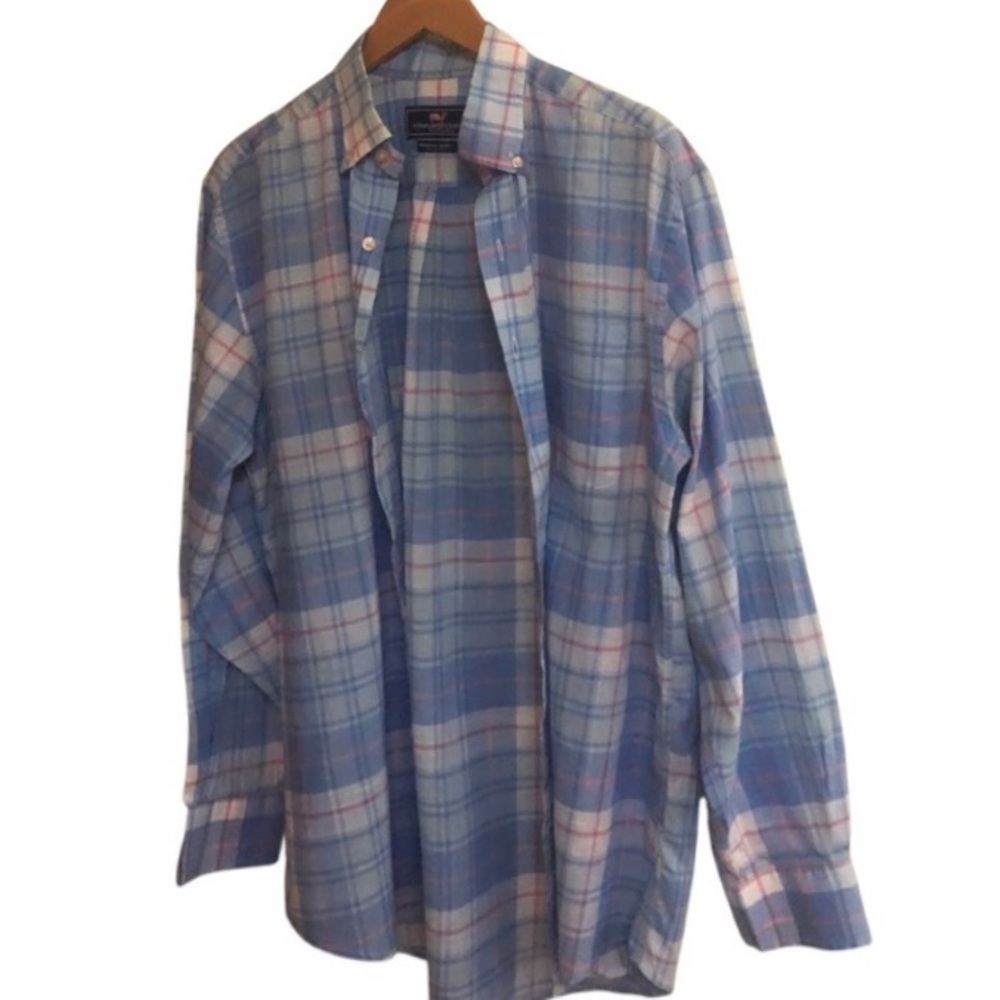 Vineyard Vines Classic Murray Shirt plaid long sleeve